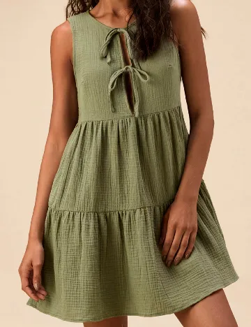 Rochie scurta SHEIN, verde