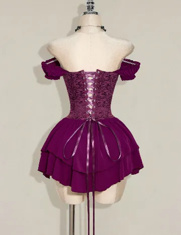 Rochie scurta SHEIN, mov