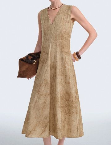 Rochie lunga SHEIN, maro