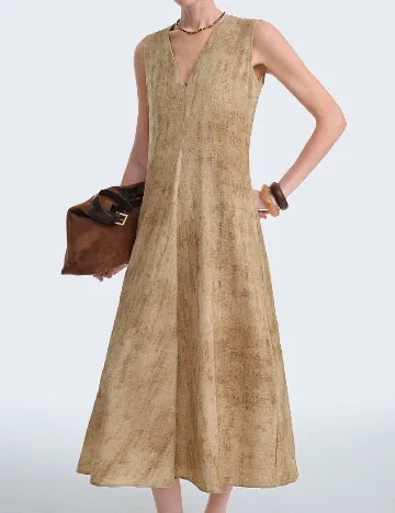 Rochie lunga SHEIN, maro