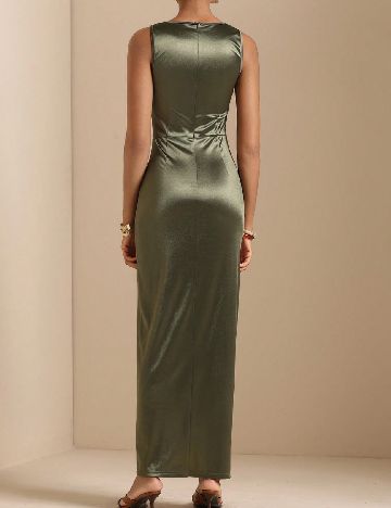 Rochie medie SHEIN, verde