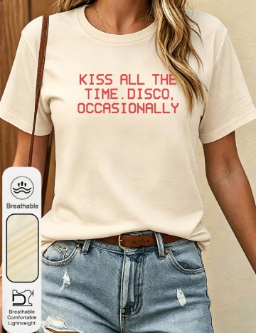 Tricou SHEIN, crem