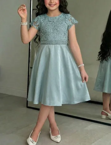 Rochie Shein Kids, verde