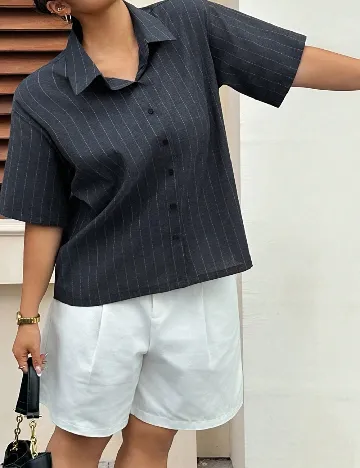 Bluza Dazy Plus Size, bleumarin
