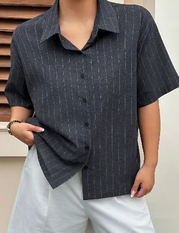Bluza Dazy Plus Size, bleumarin
