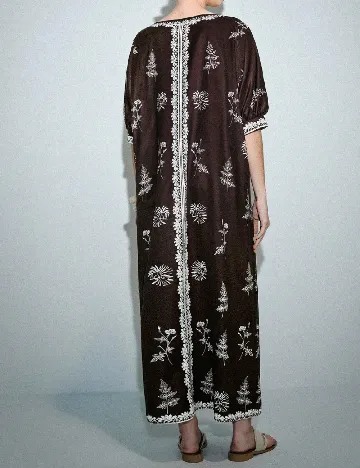 Rochie medie SHEIN, maro