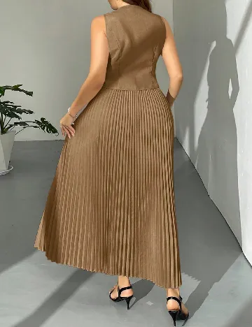 Compleu SHEIN CURVE, maro