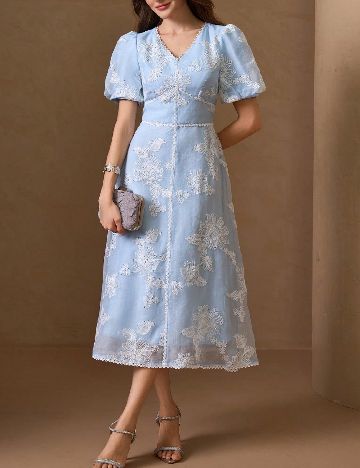 Rochie medie SHEIN, albastru