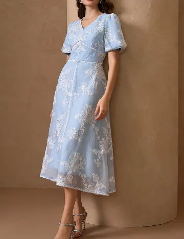 Rochie medie SHEIN, albastru