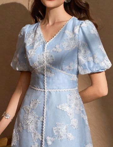 Rochie medie SHEIN, albastru