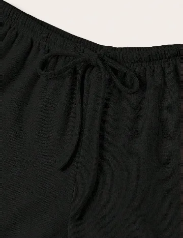 Set pantaloni 2 perechi SHEIN, alb/negru