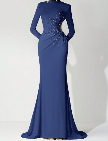 Rochie lunga SHEIN, albastru
