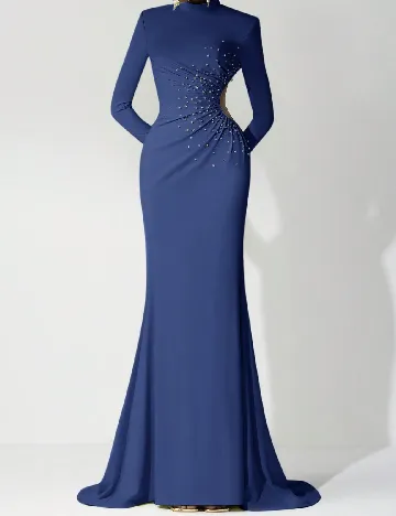 Rochie lunga SHEIN, albastru
