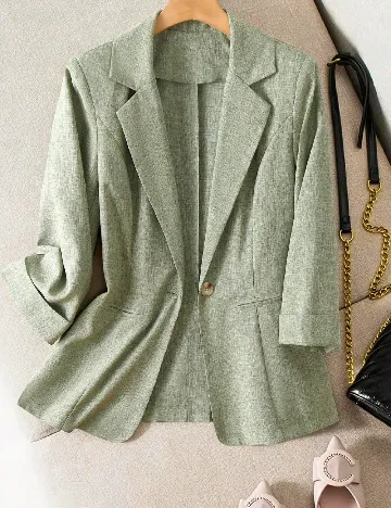 Sacou SHEIN, verde