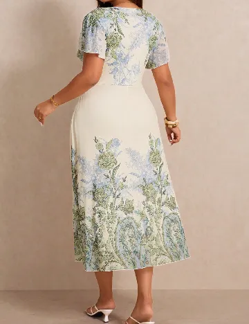 Rochie medie SHEIN CURVE, mix culori