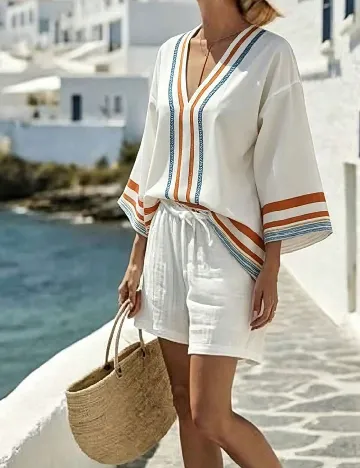 Bluza SHEIN, alb