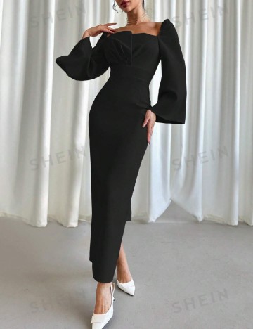 Rochie lunga SHEIN, negru
