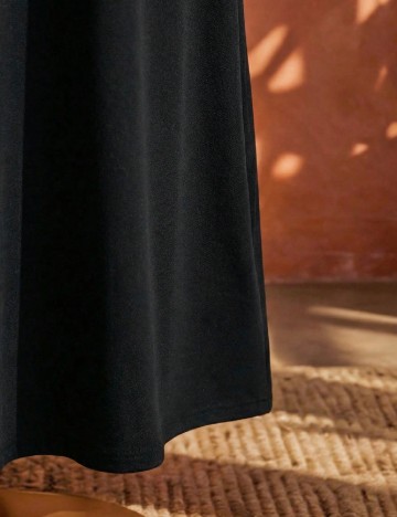 Rochie lunga SHEIN CURVE, negru