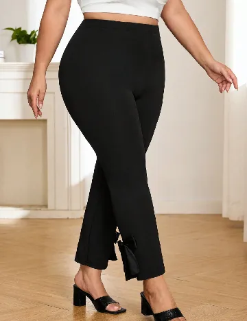 Pantaloni SHEIN CURVE, negru