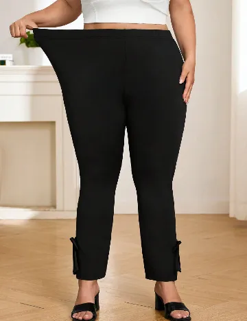 Pantaloni SHEIN CURVE, negru