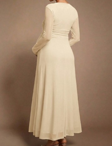 Rochie lunga SHEIN Maternity, galben