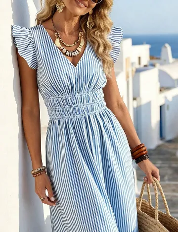 Rochie lunga SHEIN, albastru