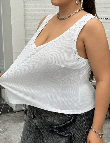Maiou SHEIN CURVE, alb