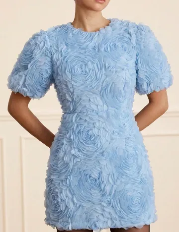 Rochie scurta Aveloria, bleu