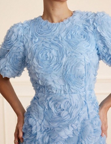 Rochie scurta Aveloria, bleu