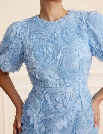 Rochie scurta Aveloria, bleu