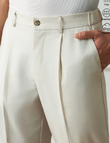 Pantaloni SHEIN, crem