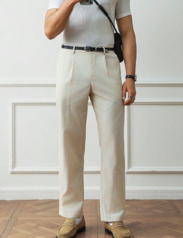 Pantaloni SHEIN, crem
