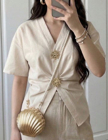 Bluza SHEIN, crem