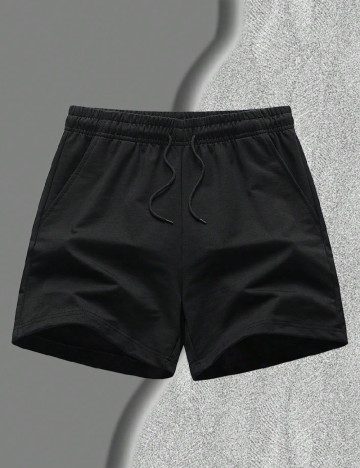 Pantaloni scurti SHEIN, negru