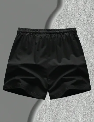 Pantaloni scurti SHEIN, negru