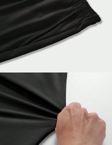 Pantaloni scurti SHEIN, negru