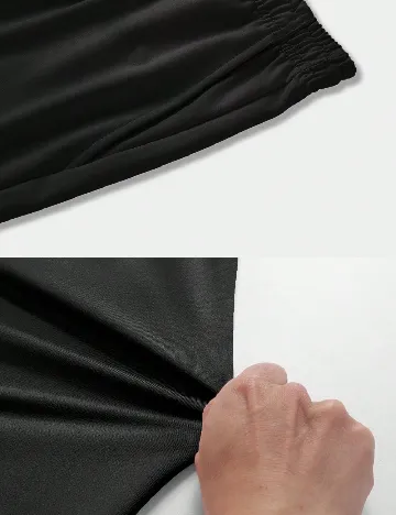 Pantaloni scurti SHEIN, negru