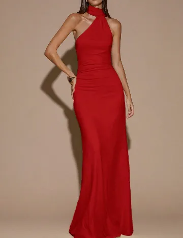 Rochie lunga SHEIN, rosu