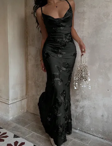 Rochie lunga SHEIN, negru