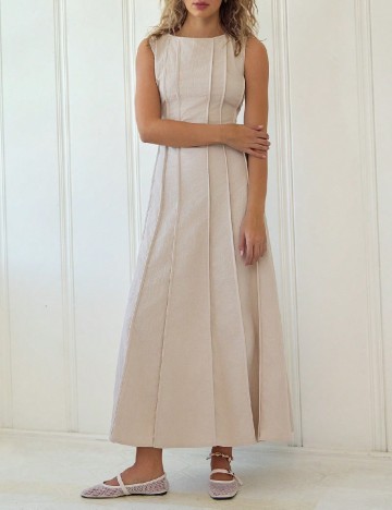 Rochie lunga SHEIN, bej