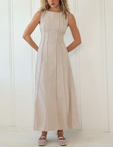 Rochie lunga SHEIN, bej