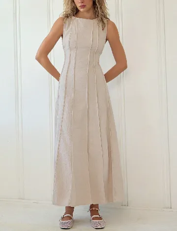 Rochie lunga SHEIN, bej