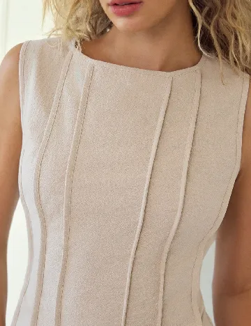 Rochie lunga SHEIN, bej