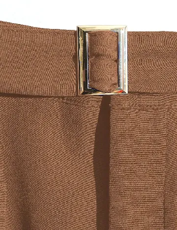 Pantaloni SHEIN, maro