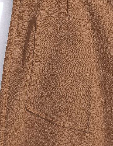 Pantaloni SHEIN, maro