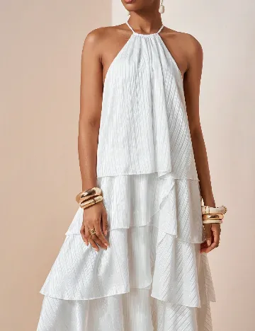 Rochie lunga SHEIN, alb