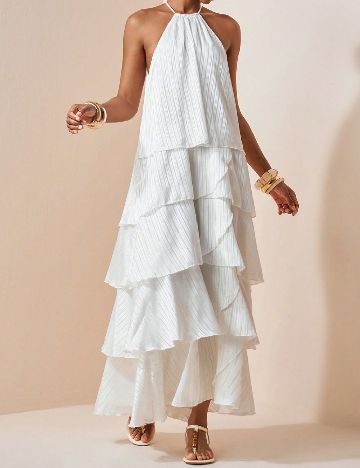 Rochie lunga SHEIN, alb