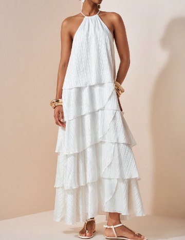 Rochie lunga SHEIN, alb