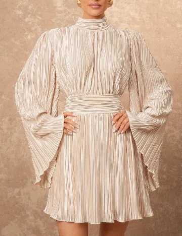 Rochie scurta SHEIN, bej