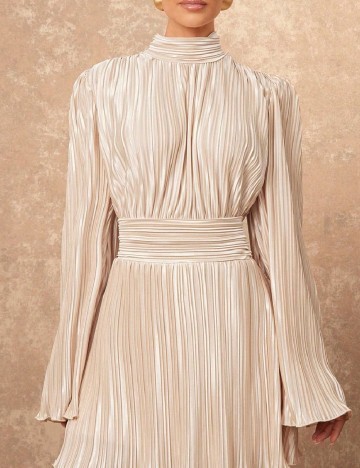 Rochie scurta SHEIN, bej